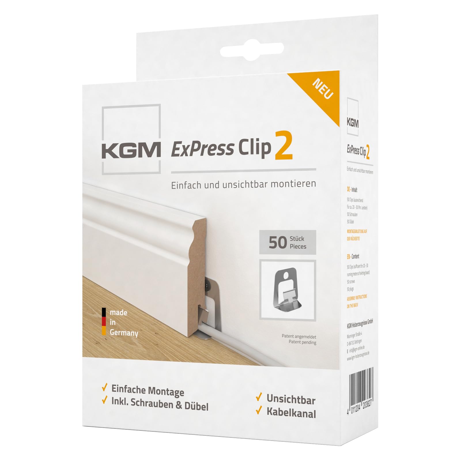 Clips 50 Stück